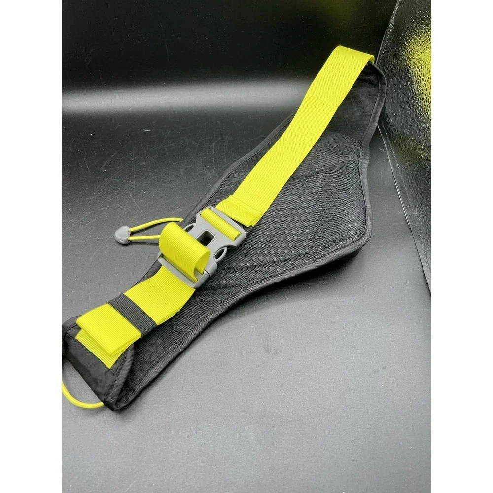 Nathan Peak Hydration Waist Pack Black Yellow Hiking Walking Outdoors No Bottle